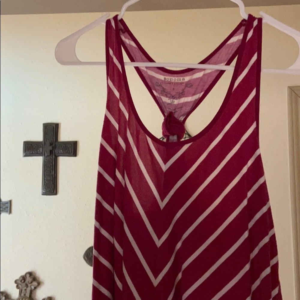 A beautiful striped tank top!